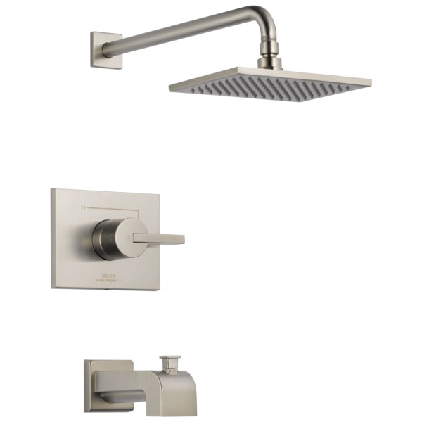Delta Vero Monitor 14 Series Tub & Shower Trim Stainless T14453-SS - main